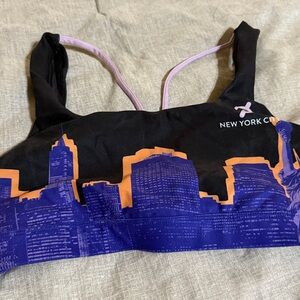 New York City Skyline Sports Bra Peloton